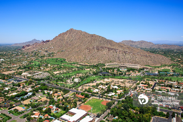 Travel Destination in the Desert, Camelback Mountain and surrounding amenities