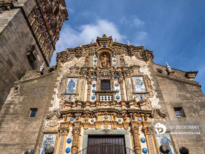 Church of San Bartolome at Jerez de los Caballeros, Badajoz, Spain.