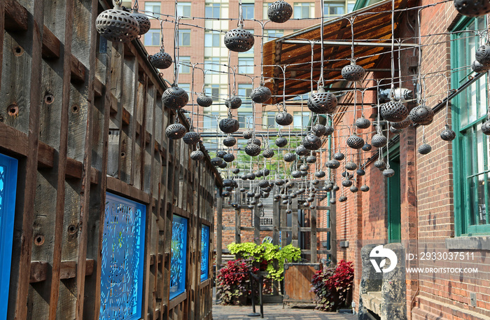 Light festival patio - Toronto, Canada