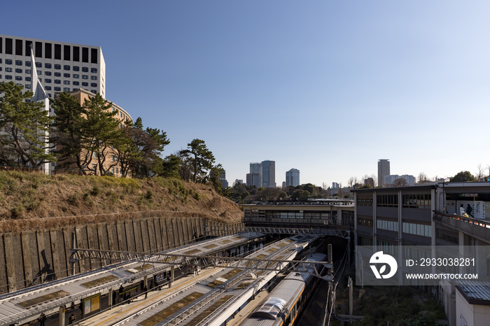 (東京都ｰ都市風景)四ッ谷駅周辺の風景２