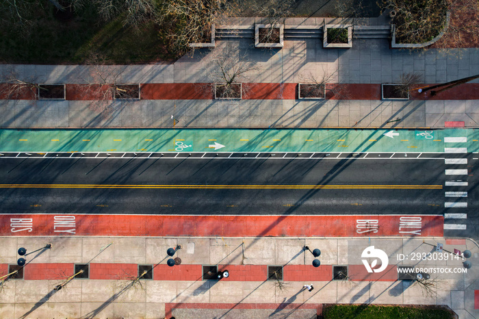 Bus Stop Transportation from an Aerial Perspective