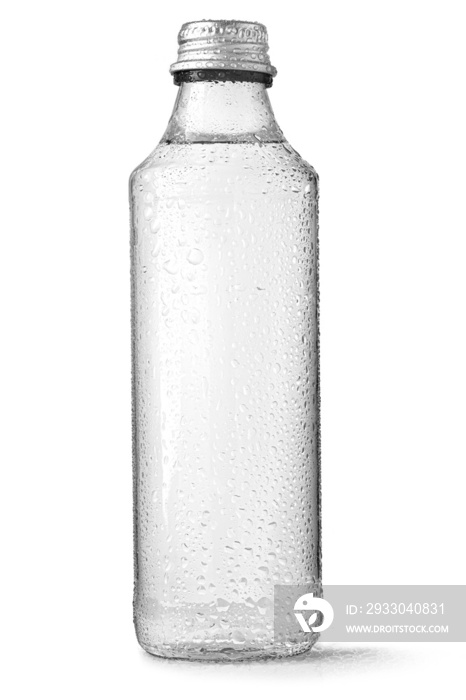 glass bottle isolated