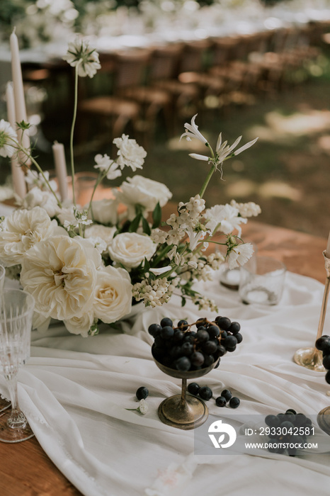 table setting for wedding