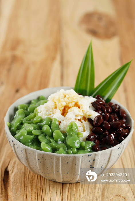 Ais Kacang or Ice kacang literally meaning bean ice