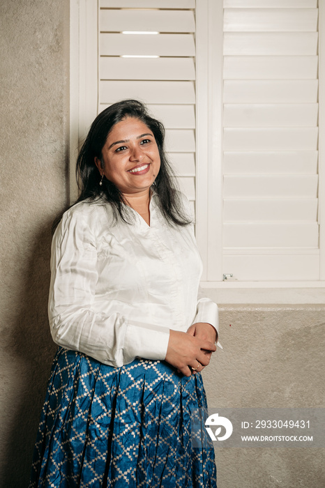 South Asian woman portrait