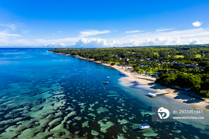 The place Flic en Flac , Mauritius, Africa