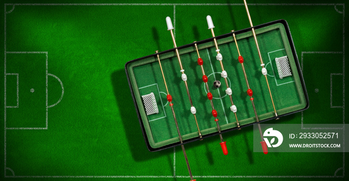 Mini Table Football Game with Soccer Ball