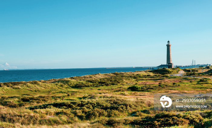 Skagen lighthouse in Denmark