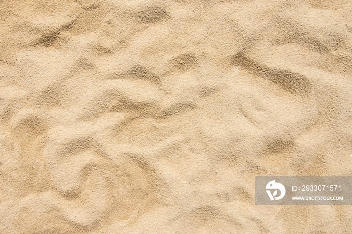 Sand on the beach texture background.