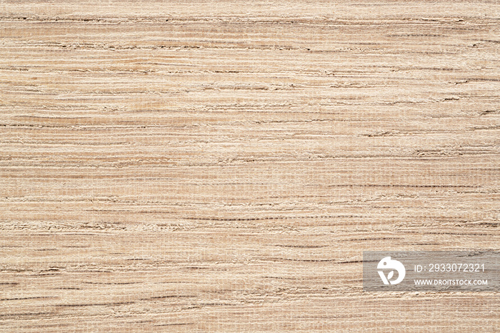 Oak wood texture. Plywood background. Natural beige color.