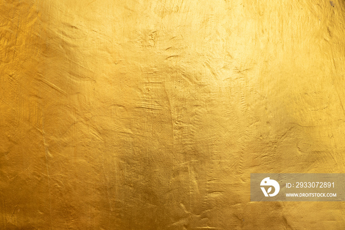 Gold shiny wall abstract background texture, Beatiful Luxury and Elegant