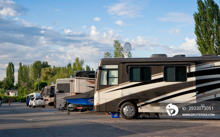 Wohnmobilparkplatz, British Columbia, Kanada