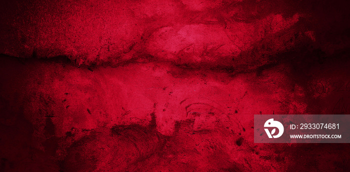 Dark maroon concrete wall for the background. dark red slum cement