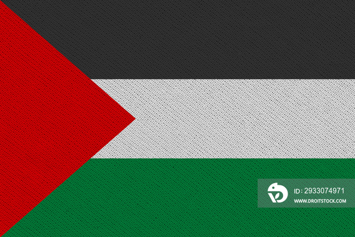 palestine fabric flag