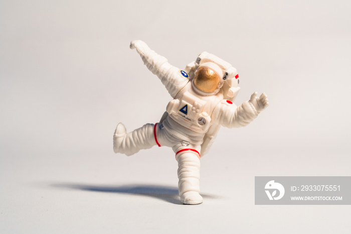 miniature figure of astronaut