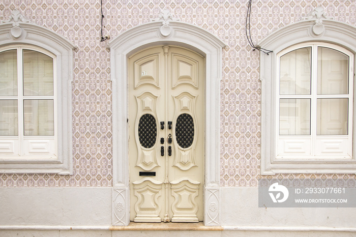 typical buildings of the portuguese cities