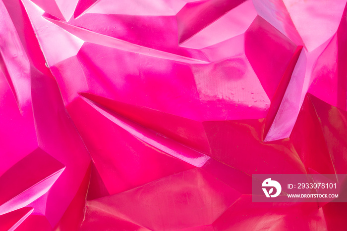 Pink plastic detail surface background texture of toy in children playground