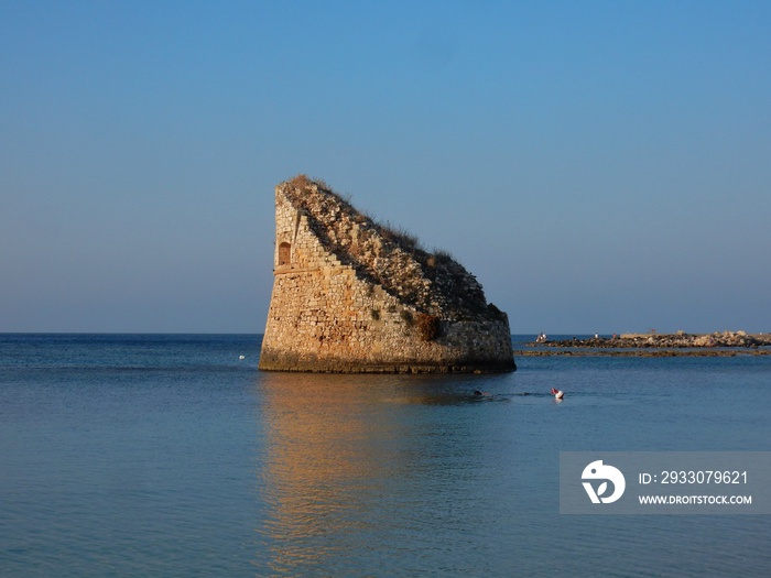 Marina di Salve – Torre Pali all’alba