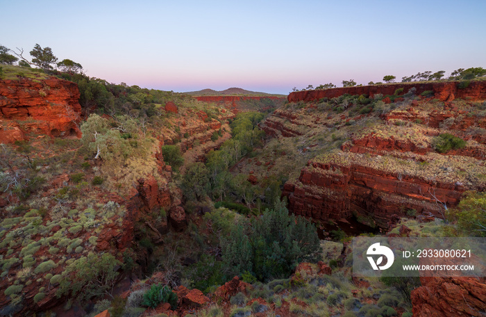 Knox Lookout, Karijini National Park, Western Australia.