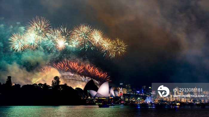 New Year’s Eve in Sydney Harbor