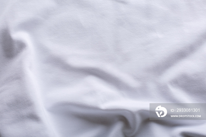 White t-shirt fabric texture