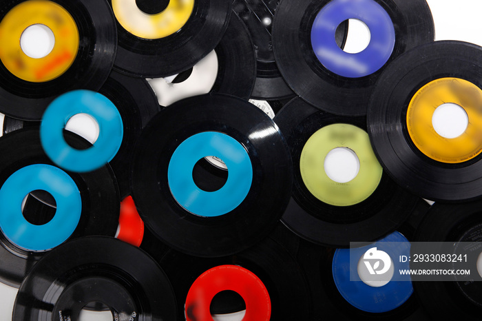 45 rpm vinyl records