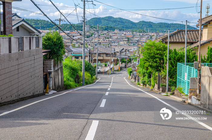 住宅街の道路