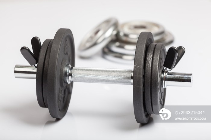 Dumbbell and barbell discs for workout