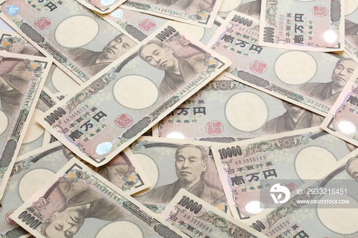 10000円札　日本　円