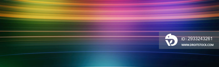 Abstract hyper spatial background. Varied rainbow color