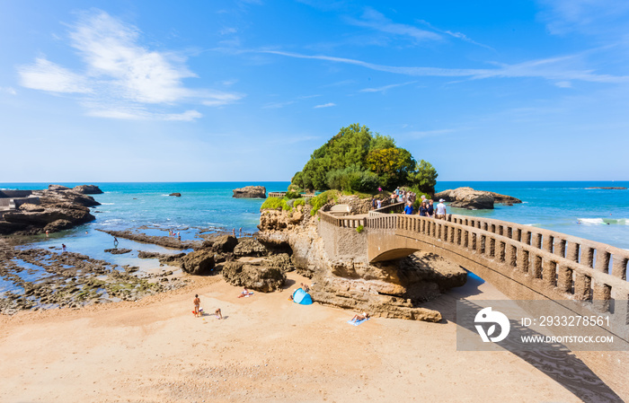 rocher du Basta, Biarritz, Pyrénées-Atlantiques, France