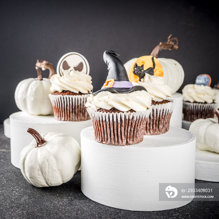 Sweet Halloween cupcakes