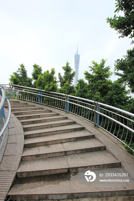 广东省广州珠江新城城市建筑