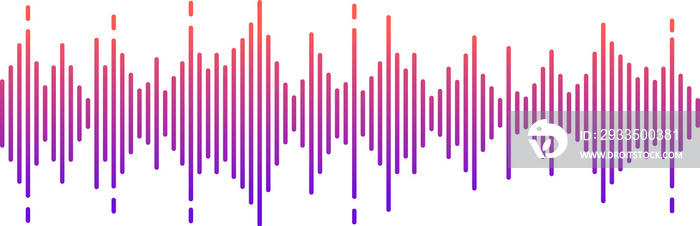 Voice assistant, sound imitation wave isolate icon