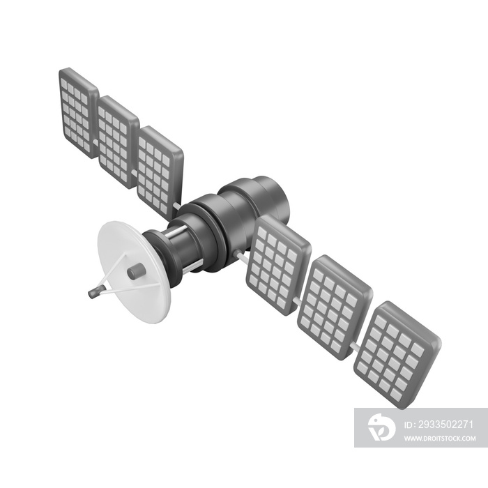 Satellite 3D Icon