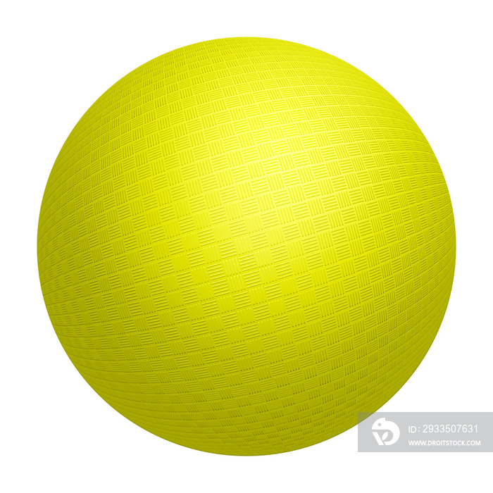 kickball yellow color ball isolated png