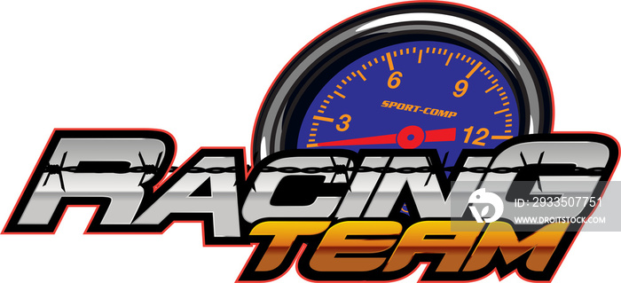 racing team logo for racing