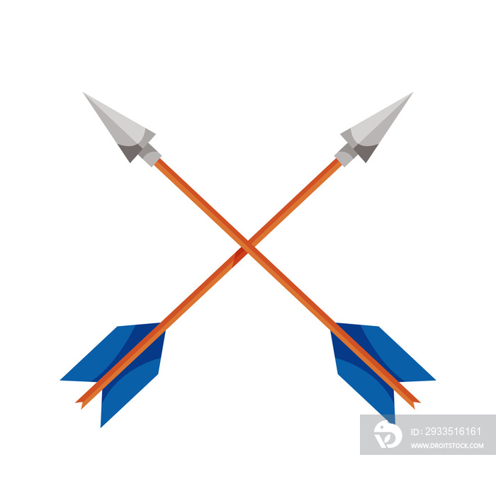 arrow isolated element