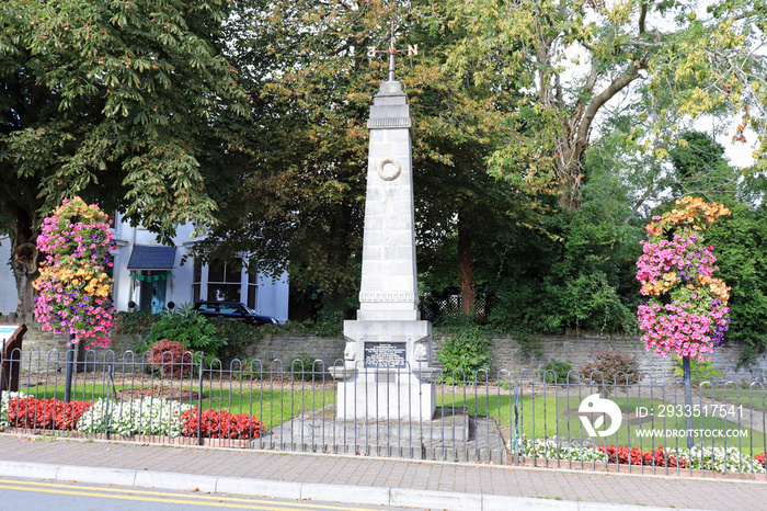 Amelia Earhart memorial, Burry Port.