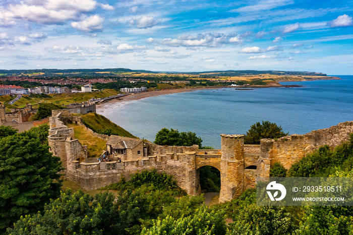 Scarborough Castle and the North Bay