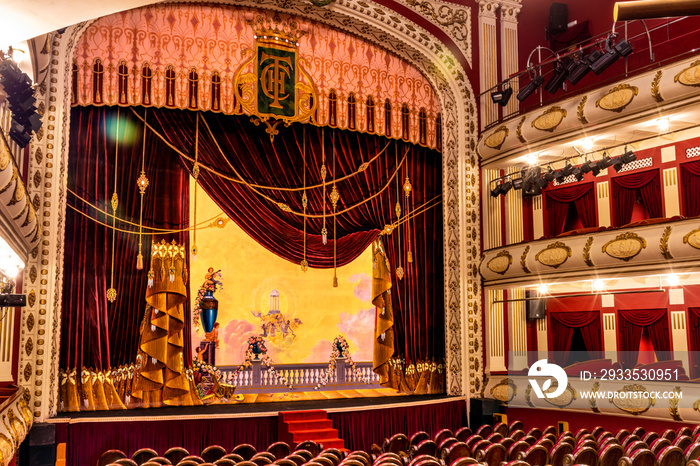 Opera House in Villena, Spain.