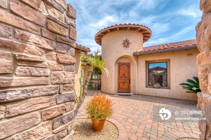 Spanish Southwestern Home in Arizona