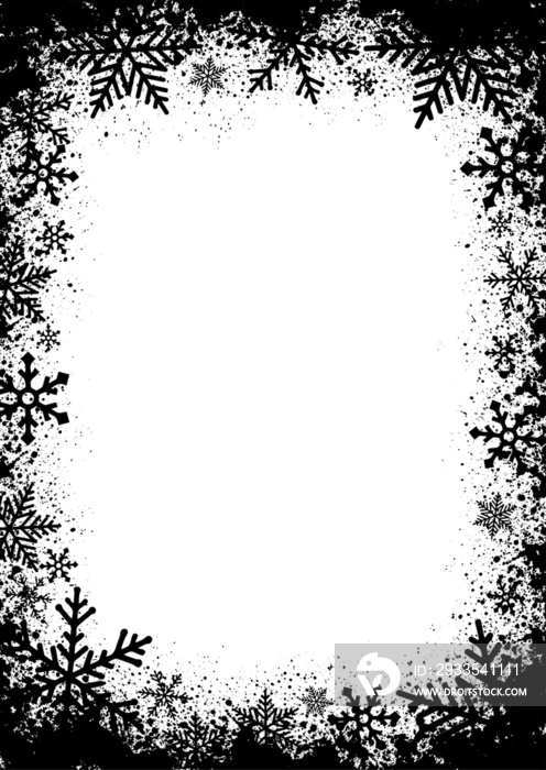 snow crystal / snowflake   (png)