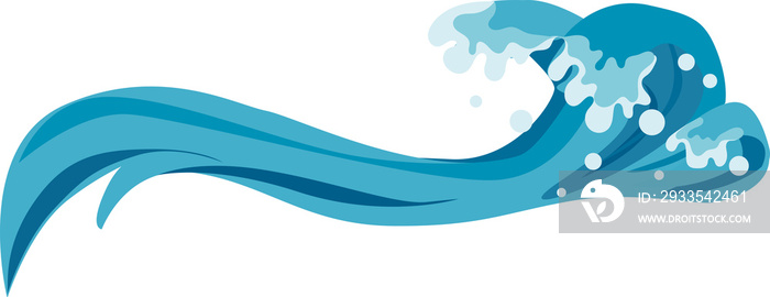 PNG icon of water waves with water drops.