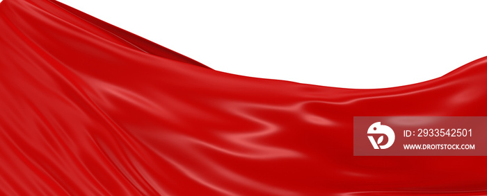 Flying Red Silk png transparent