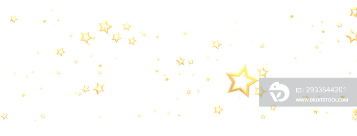 stars. Confetti celebration, Falling golden abstract decoration for party, birthday celebrate,