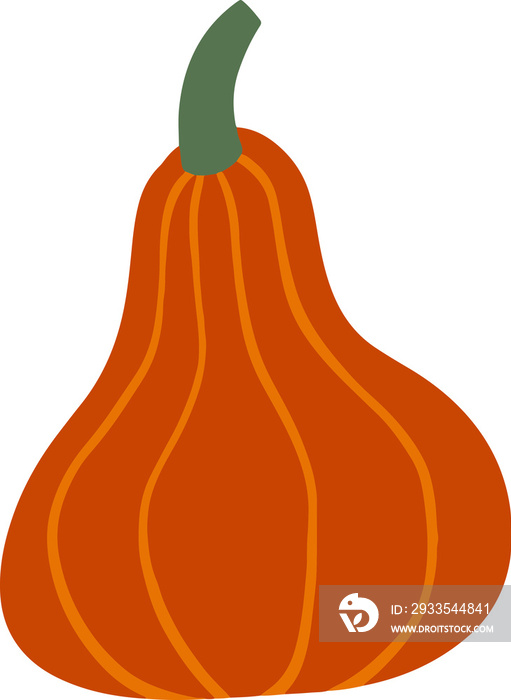 Cute pumpkin Illustration for design element