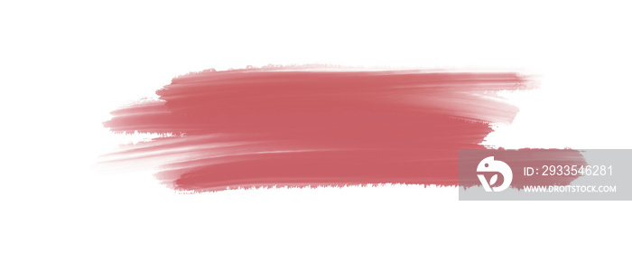 Hand drawn Pink Pastel  Brushstroke. Isolated Ink elements on a Transparent background