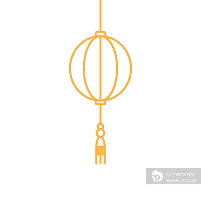 lampion for japanese symbol design