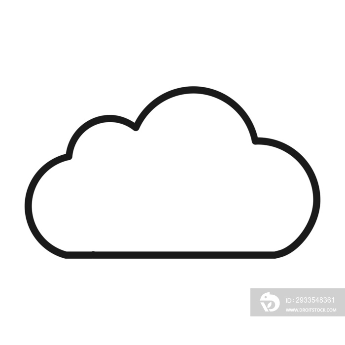 Cloud icon.